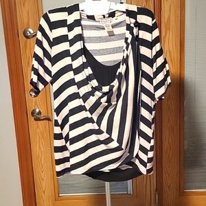 A great and functional blouse that could be worn in several ways.